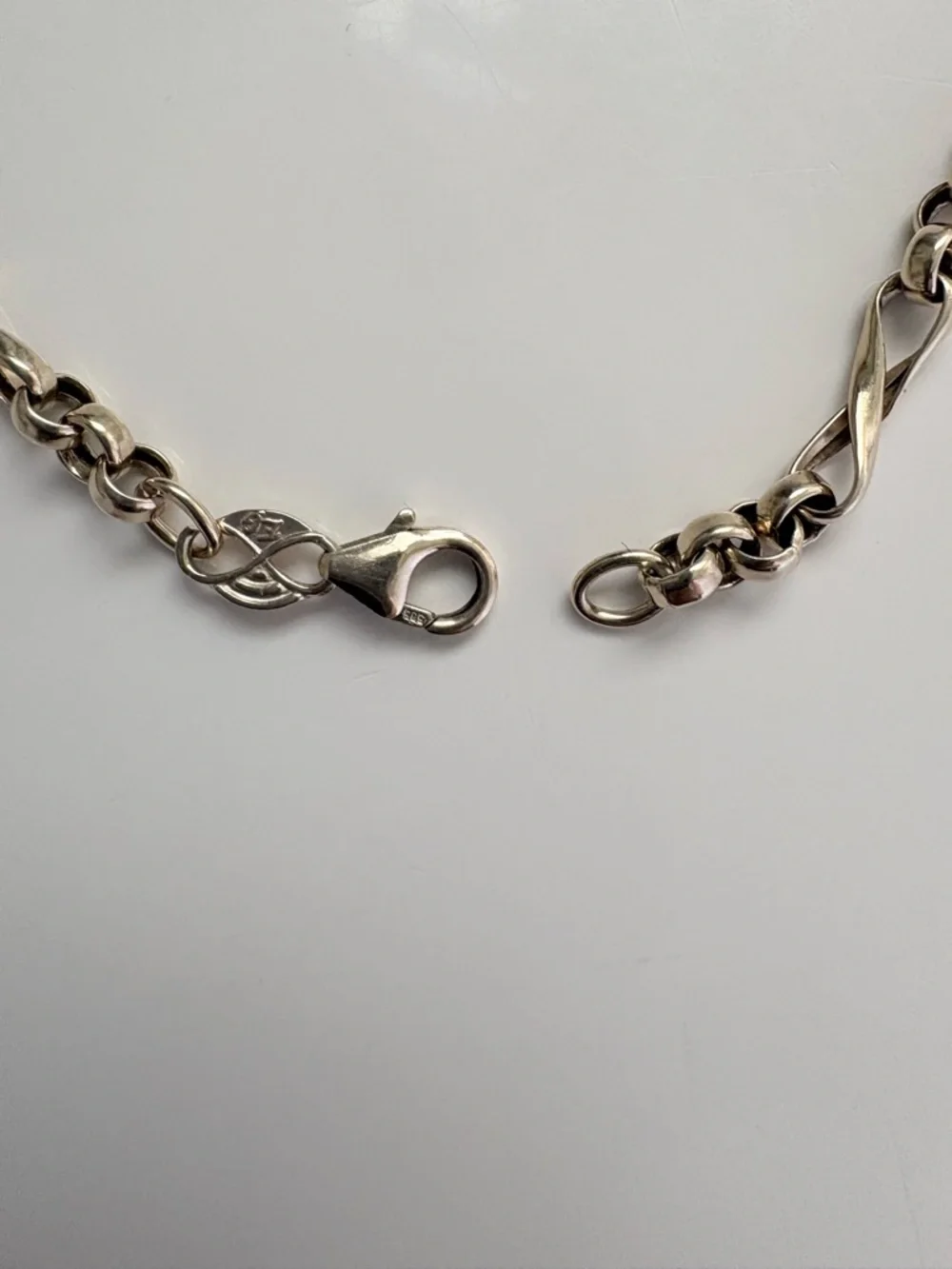 EG 14k Yellow Gold Chain 10” Bracelet Italy 585 Signed LobsterClasp 3.6g 3.175mm